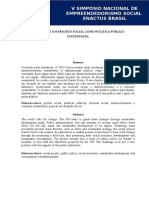 Vsneseb_re_criação de Um Projeto Social Como Política Pública Sustentável