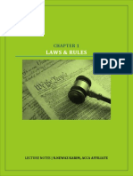 IAL LAW Chapter 1 Laws Rules