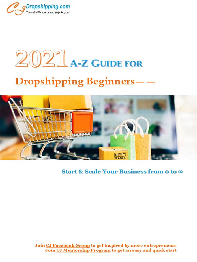 Dropshipping Beginners - : Uide For | PDF | E Commerce | Online Shopping