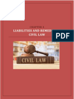 IAL LAW Chapter 4 Liabilities and Remedies in Civil Law