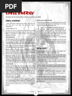 (Icrpg) One-Page 001 - Spell Energy