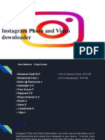 Instagram Photo and Video Downloader