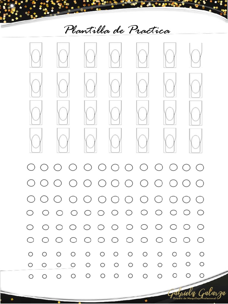 Plantilla de Uñas | PDF