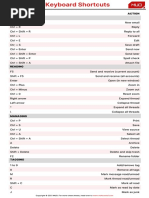 Mozilla Thunderbird Every Keyboard Shortcut You Need To Master - Document