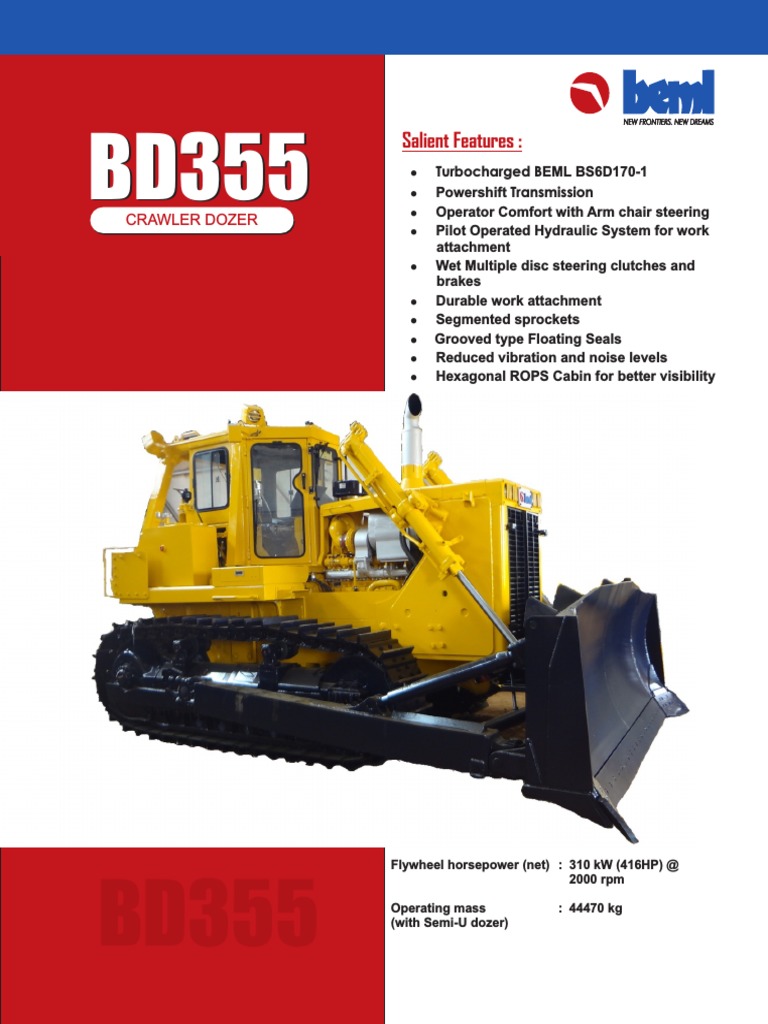 Salient Features:: Crawler Dozer | PDF | Transmission