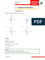 Chapter 13: Graphs of Functions Ii: Cloned SPM Question (2006, Paper 1)