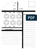 Ficha PDF Dungeons