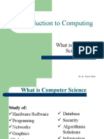 Introduction To Computing: What Is Computer Science?