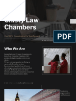 Chisty Law Chambers: Our 100% Commitment For Your Success