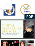 Digital Marketing Plan For Coffeenest