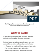 7 Cash Management and Its Model