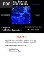 Field-Effect Transistors: Dr. Talal Skaik