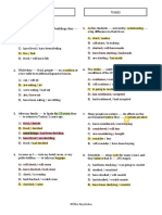 Practice Test 1 - Tenses