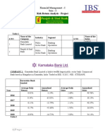 FM-1 Risk Return Analysis Project Guidelines