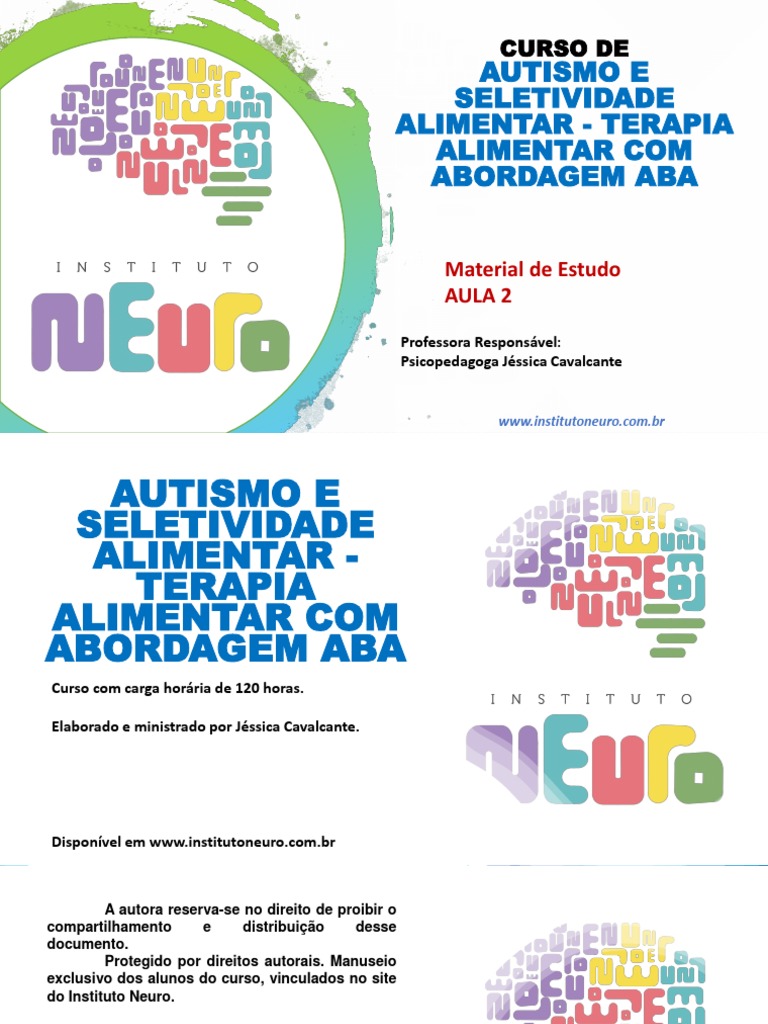 Seletividade Alimentar 2 Pdf Alergia Autismo