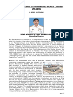 Karachi Shipyard & Engineering Works Limited (KS&EW) : Rear Admiral Ather Saleem Hi (M) Managing Director T