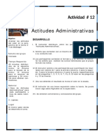 12 - Actitudes Administrativas