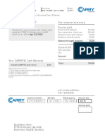 How Much Do You Owe? Your Account Summary Previous Bill