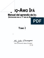 Omo Awo IFA Manual de Aprendiz de IFA 1er Anyo Tomo 1[1]