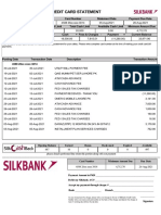 Credit Card Statement