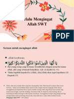 Selalu Mengingat Allah SWT