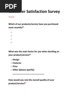 Customer Satisfaction Survey (1)