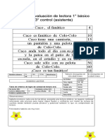 Ev de Lectura n3 Primero Basico