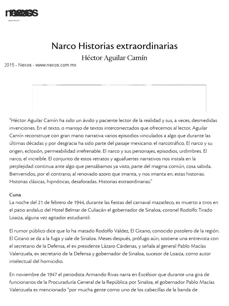 PDF) Historias de Pibes Chorros y NarcoguerrillerosBibliografía