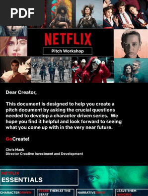 PDF Pitch Workshop Netflix