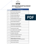 Lista de Aprovados - Curso Ntermediário Vespertino 2021.2