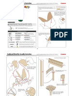 Swallowtail Butterfly: Assembly Instructions: Assembly Instructions: Three A4 Sheets (No.1 To No.3)