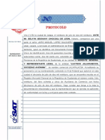 Instrumento Representación de Sociedad Mercantil