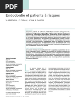 Endodontie et patients à risque- RC 2014 Armengol