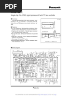 Single Chip PAL/NTSC Signal Processor IC With I C Bus-Controller