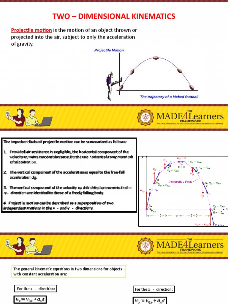 Two Dimensional Kinematics PDF Acceleration Kinematics