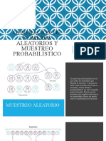 Generación de Números Aleatorios y Muestreo Probabilistico