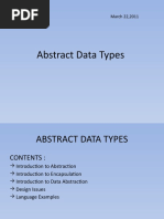 Abstract Data Types