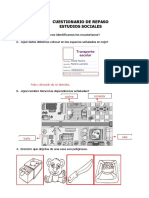 Cuestionario Estudios Sociales