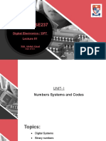 EEE 3115/CSE237: Digital Electronics / DPT
