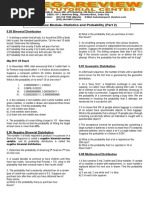 Review Module 9 Statistics and Probability Part 2