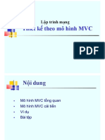 LTM Thiet Ke Theo Mo Hinh MVC