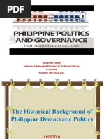 Lesson 6 - The Republican Period in The Philippines