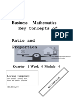 Business Math Module 4