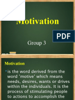 Group 3's Guide to Motivation, Morale, Performance Reviews