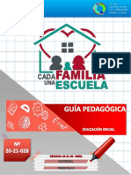 Cojedes Inicial 028 Guía Pedagógica Cada Familia Una Escuela
