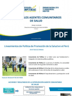 SNC 2019 Labor de Los Agentes Comunitarios de La Salud