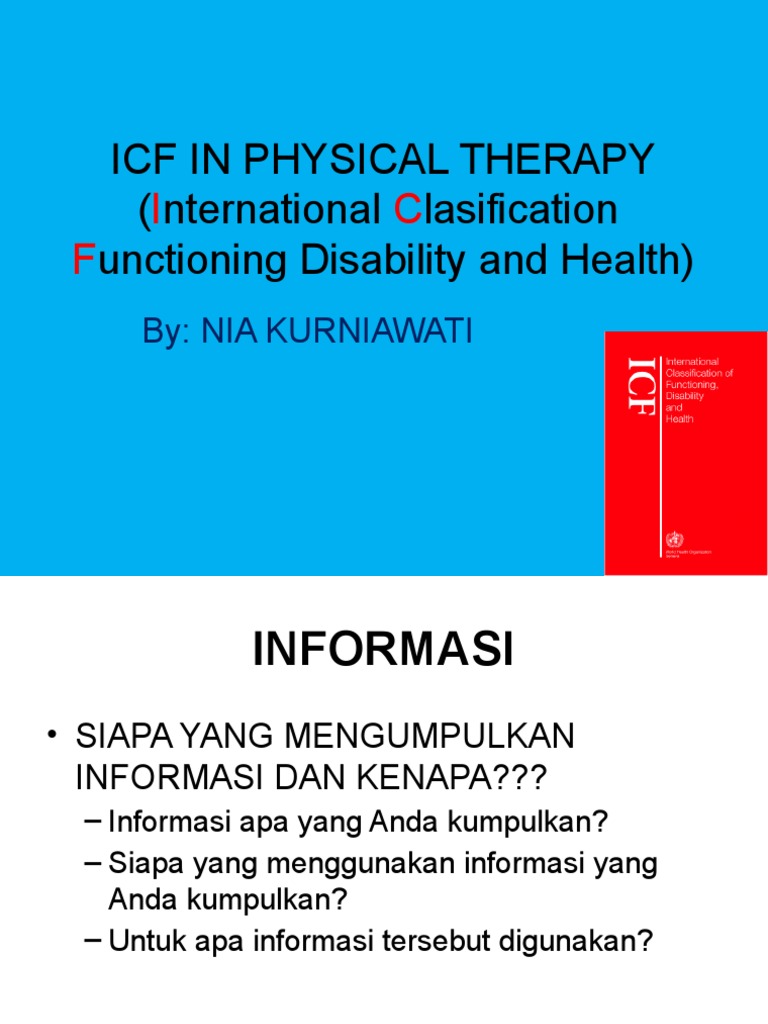 Sesi 1 Materi ICF Assesment AJ | PDF