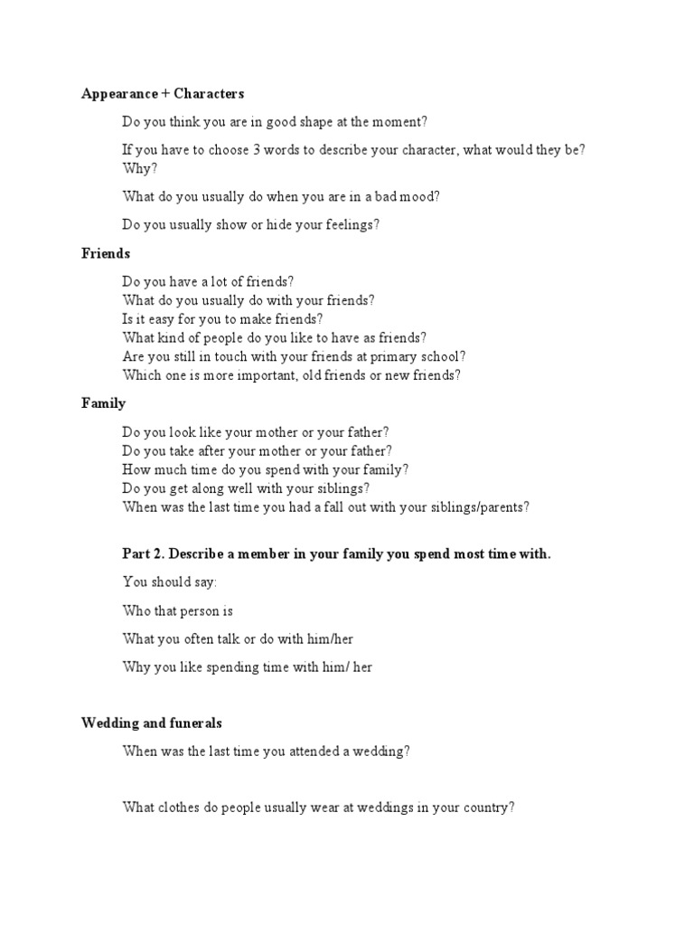 Family Resemblance and Relationships | PDF | Self-Improvement | Wellness
