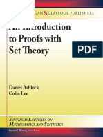 An Introduction To Proofs With Set Theory