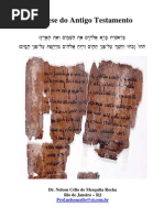 Exegese do AT - 2011.1 - Conteúdo